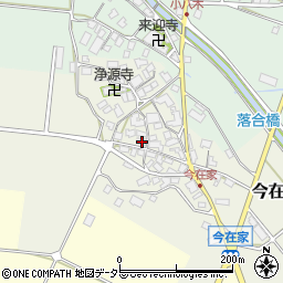 滋賀県東近江市今在家町290周辺の地図