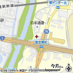 日本通運株式会社　富士引越センター周辺の地図