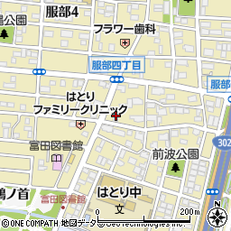 東浜商事株式会社　名古屋営業所周辺の地図