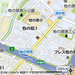 愛知県名古屋市名東区牧の原3丁目803周辺の地図