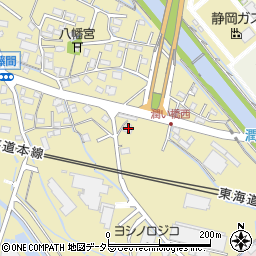 静岡県富士市蓼原721周辺の地図