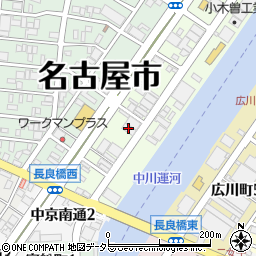 福岡倉庫陸運部名古屋支店周辺の地図