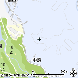 愛知県豊田市葛町周辺の地図