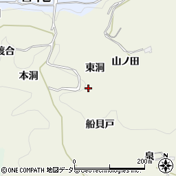 愛知県豊田市富岡町船貝戸周辺の地図