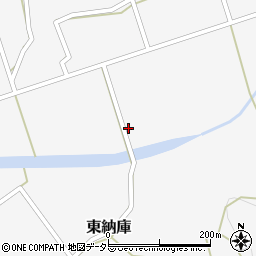 愛知県設楽町（北設楽郡）東納庫（井堰）周辺の地図