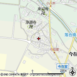 滋賀県東近江市今在家町291周辺の地図