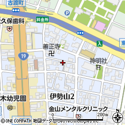 株式会社ナック情報センター　名古屋支店周辺の地図