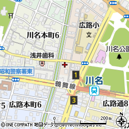 愛知県名古屋市昭和区川原通8丁目58周辺の地図