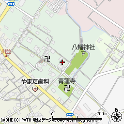 滋賀県東近江市五個荘塚本町150周辺の地図