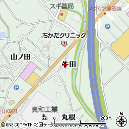 有限会社山田電気工事周辺の地図