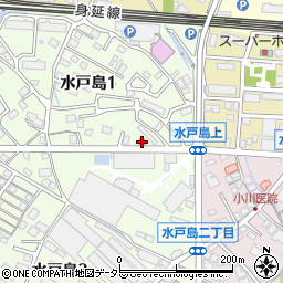 富士水戸島郵便局周辺の地図