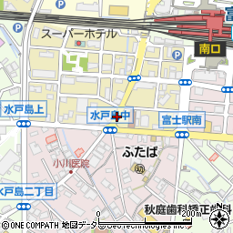 富士南駅周辺の地図