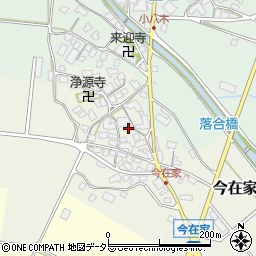 滋賀県東近江市今在家町293周辺の地図