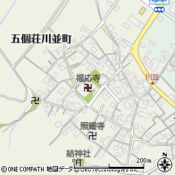 福応寺周辺の地図