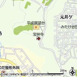 愛知県日進市岩崎町六坊28周辺の地図