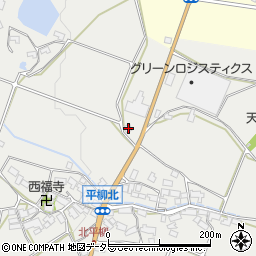 滋賀県東近江市平柳町502周辺の地図