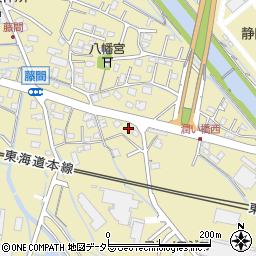 静岡県富士市蓼原722周辺の地図