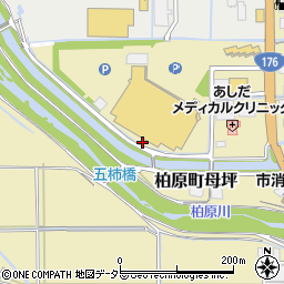 兵庫県丹波市柏原町母坪267周辺の地図