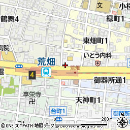 ファミリーマート荒畑駅前店周辺の地図