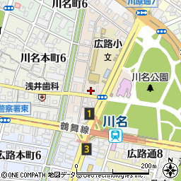 愛知県名古屋市昭和区川原通8丁目36周辺の地図