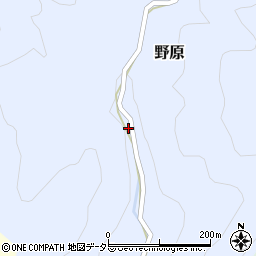 岡山県美作市野原77周辺の地図