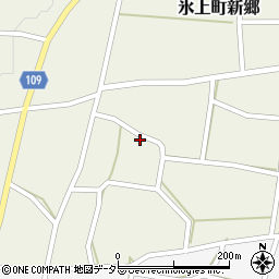 兵庫県丹波市氷上町新郷734周辺の地図