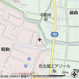 愛知県愛西市北一色町昭和201周辺の地図
