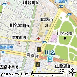 愛知県名古屋市昭和区川原通8丁目35周辺の地図