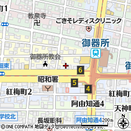 悠ごきそ心理相談室周辺の地図