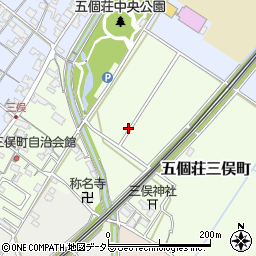 〒529-1424 滋賀県東近江市五個荘三俣町の地図