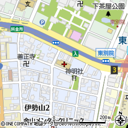 愛知産業大学工業高等学校　本校舎周辺の地図