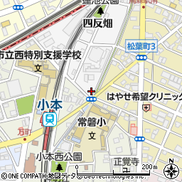 愛知県名古屋市中川区烏森町蓮池128周辺の地図