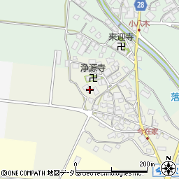 滋賀県東近江市今在家町324周辺の地図