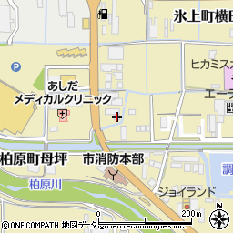 兵庫県丹波市柏原町母坪347-1周辺の地図