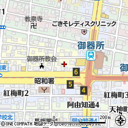 愛知県名古屋市昭和区東畑町2丁目36周辺の地図