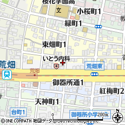 愛知県名古屋市昭和区東畑町1丁目48周辺の地図