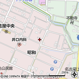 愛知県愛西市北一色町昭和129周辺の地図