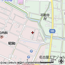愛知県愛西市北一色町昭和229周辺の地図