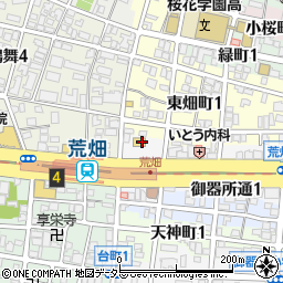カレーハウスＣｏＣｏ壱番屋昭和区荒畑店周辺の地図