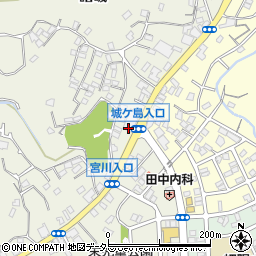 神奈川県三浦市三崎町諸磯858周辺の地図