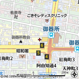 愛知県名古屋市昭和区東畑町2丁目40周辺の地図