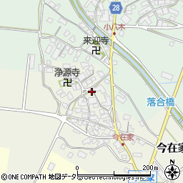 滋賀県東近江市今在家町296周辺の地図