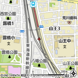 愛知県名古屋市中川区尾頭橋4丁目15周辺の地図
