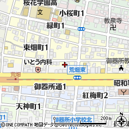 愛知県名古屋市昭和区東畑町1丁目54周辺の地図
