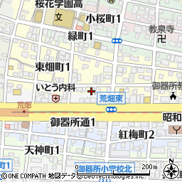 愛知県名古屋市昭和区東畑町1丁目54-5周辺の地図