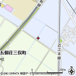 滋賀県東近江市五個荘小幡町936周辺の地図