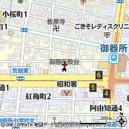 愛知県名古屋市昭和区東畑町2丁目28周辺の地図
