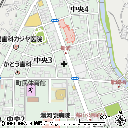 神奈川県足柄下郡湯河原町中央3丁目9周辺の地図