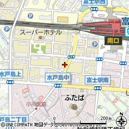 静岡県富士市水戸島元町12周辺の地図