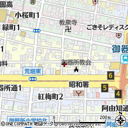 愛知県名古屋市昭和区東畑町2丁目20周辺の地図